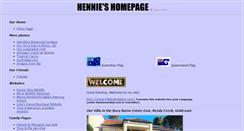 Desktop Screenshot of hennievandyk.com